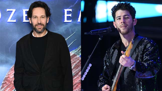 Paul Rudd; Nick Jonas