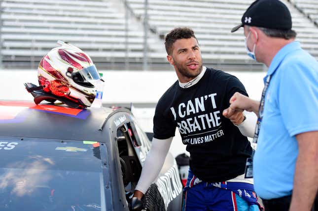 Image for article titled The Noose Found in Black NASCAR Driver's Garage Was Not a Hateful Noose, According to the FBI