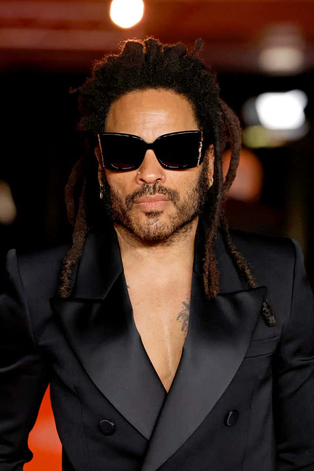 LOS ANGELES, CALIFORNIA - DECEMBER 03: Lenny Kravitz attends the 3rd Annual Academy Museum Gala at Academy Museum of Motion Pictures on December 03, 2023 in Los Angeles, California.