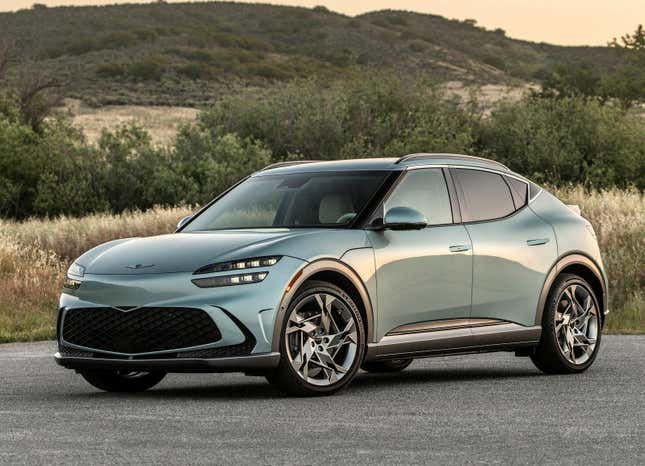 Image for article titled The 2023 Genesis GV60 Starts Under $60,000