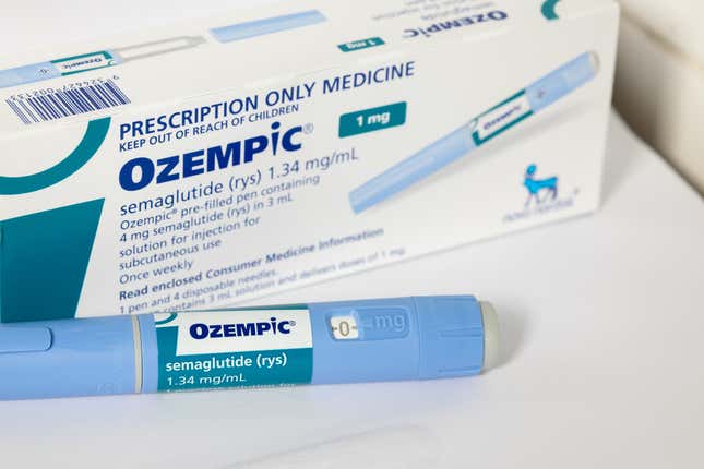 Ozempic is medicine for adults with type 2 diabetes that along with diet and exercise may improve blood sugar.