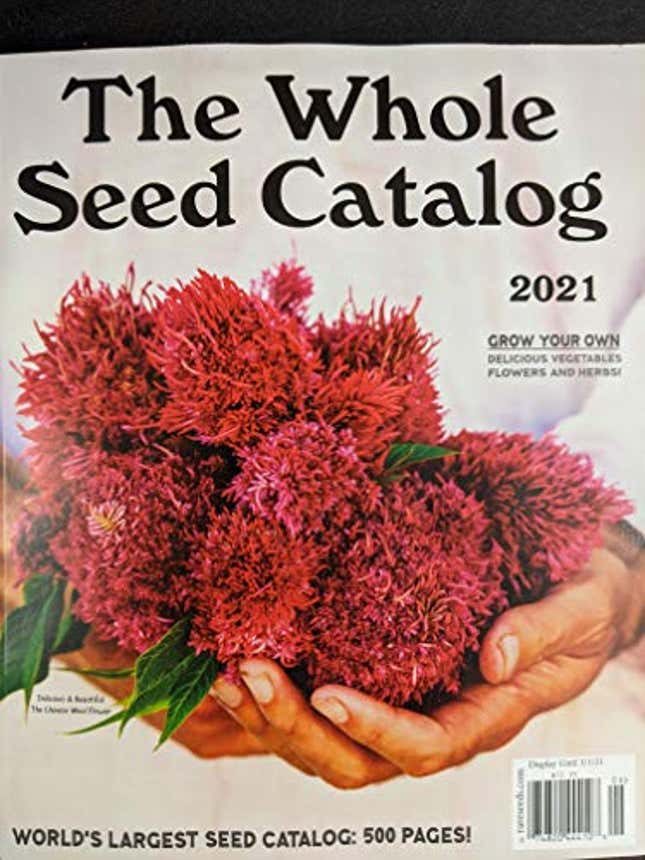 Image for article titled WHOLE SEED CATALOG, Now 11% Off