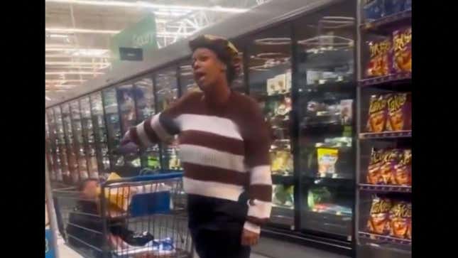 Walmart Customer Accosted for Strolling Around Half-Naked Baby