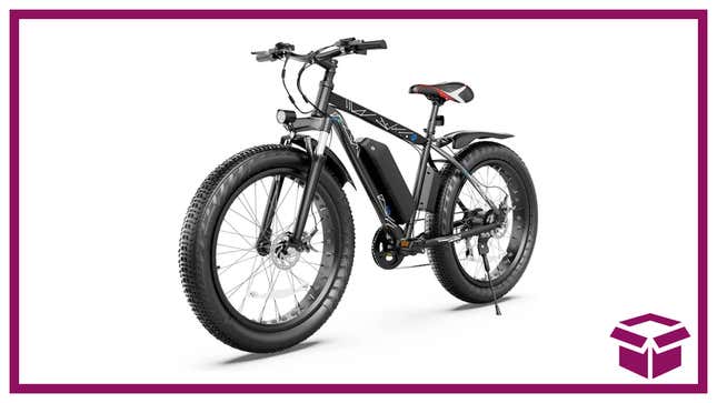 Image for article titled Revolutionize Your Everyday Commute with Gocio 26&quot; 4.0 Fat Tire Electric Bike, 52% Off