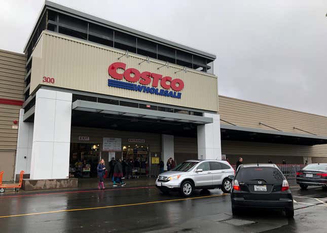 Costco store front 