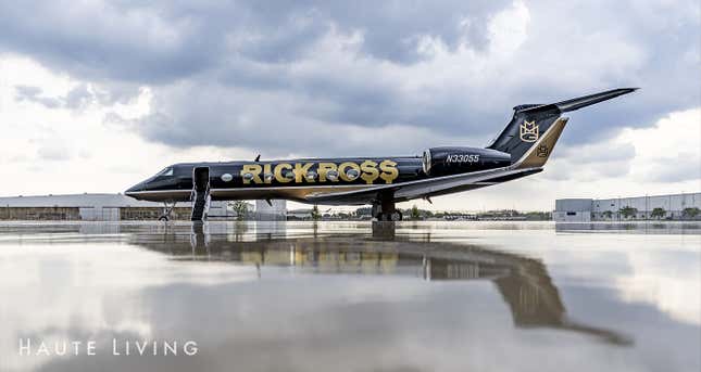 Image for article titled Take a Peek Inside Rick Ross&#39; Private Jet, Massive Mansion, Crazy Car Collection, and More!