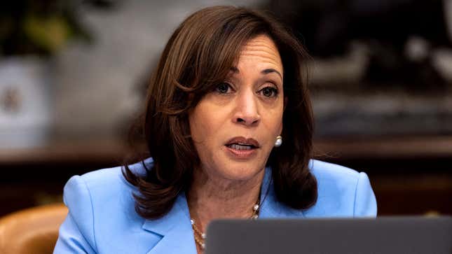 Image for article titled Kamala Harris Donates $7 To Biden Reelection Campaign