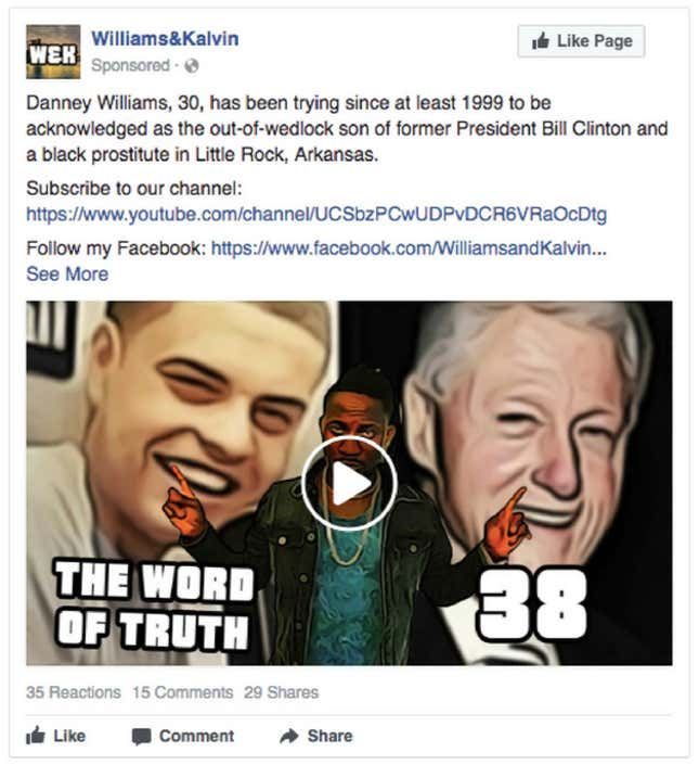The targeting included the interests: “Martin Luther King,Jr.,” “African-American Civil Rights Movement (1954-68),” “African-American history” or “Malcolm X.”