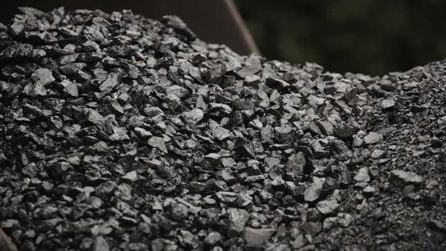 Coal is prepared for shipping at mine on August 26, 2019 near Cumberland, Kentucky. 