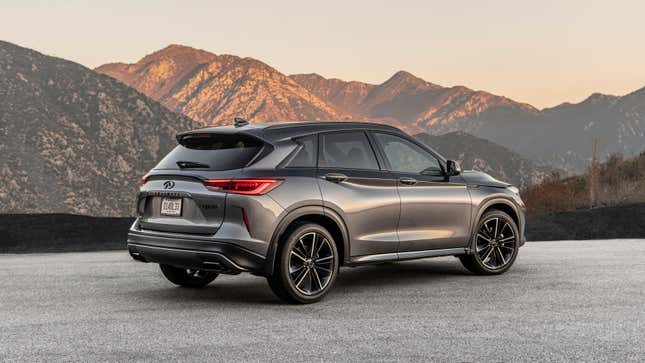 Image for article titled 2023 Infiniti QX50 Adds Sport Trim To Get Your Pulse Racing, Or Not