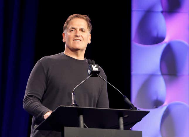 Image for article titled Mark Cuban says he's leaving Shark Tank a lot richer than he started