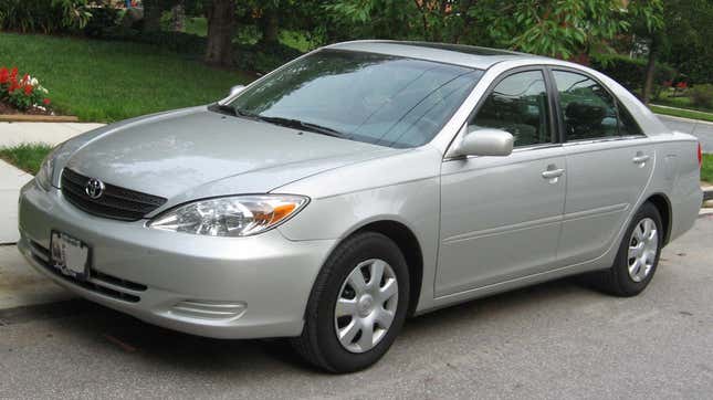 2002-2004 Toyota Camry photographed in USA.