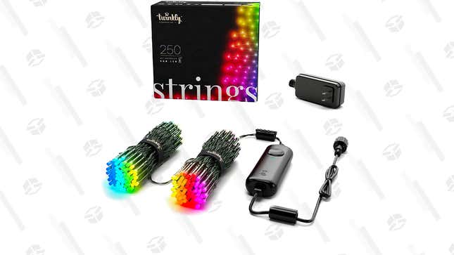 Twinkly 400 RGB LED Smart Christmas Lights | $128 | Amazon