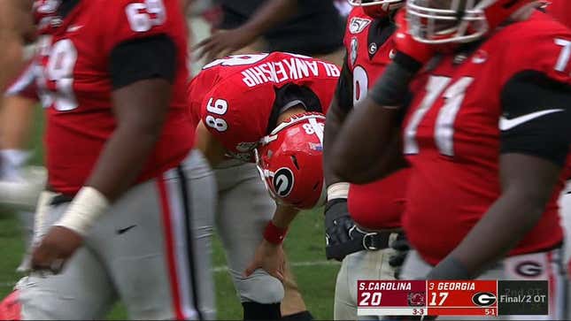Rodrigo Blankenship's Missed Field Goal Was The Anticlimactic Ending South Carolina-Georgia Deserved