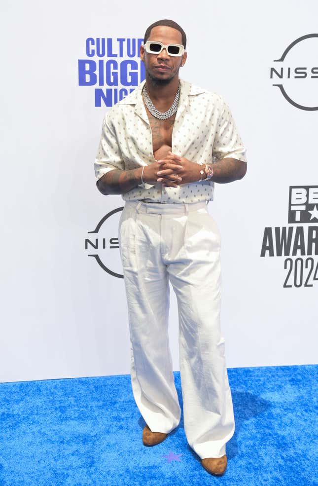 Image for article titled The Best Black Men&#39;s Looks at the 2024 BET Awards