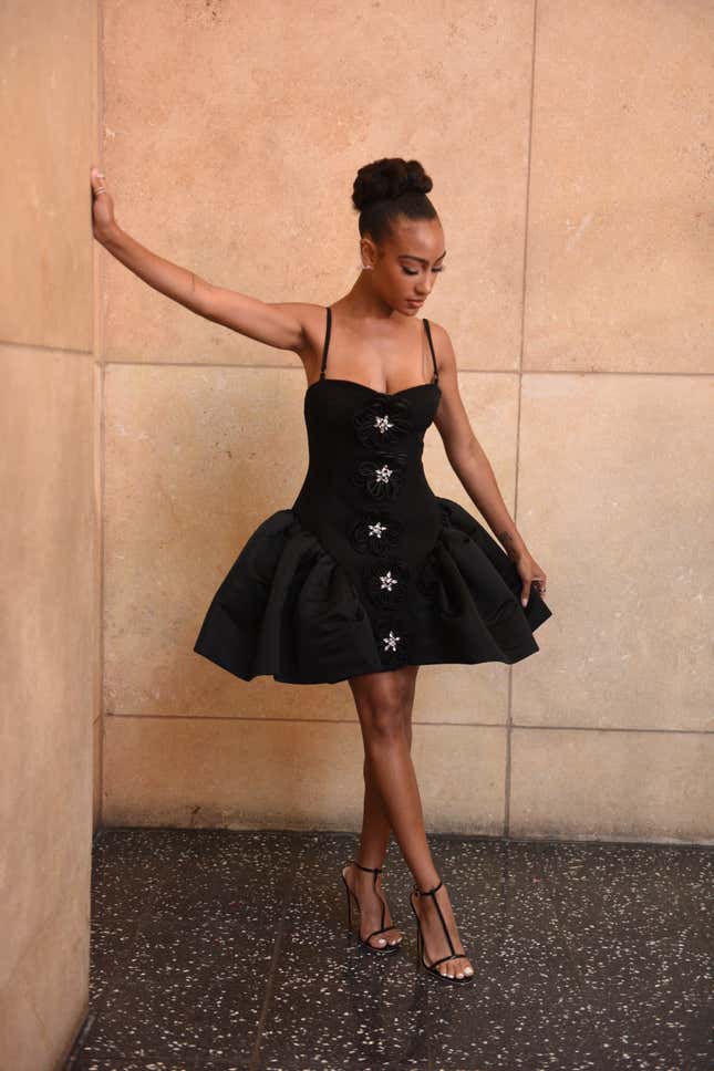 HOLLYWOOD, CALIFORNIA - AUGUST 08: Lexi Underwood attends the opening night for the 20th anniversary of the HollyShorts Film Festival at the Dolby Theatre on August 08, 2024 in Hollywood, California. 