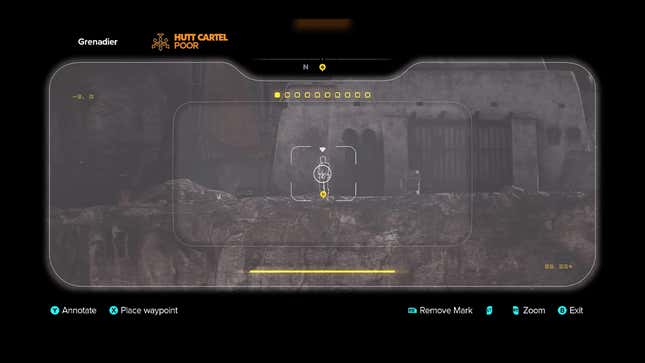 An image shows a screenshot of Star Wars Outlaws. 