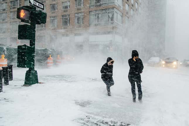 Bomb cyclone: Photos from the East Coast's winter storm