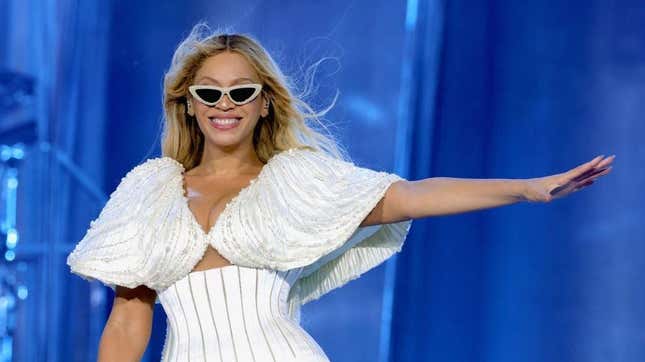Beyoncé performs onstage during the “RENAISSANCE WORLD TOUR” at SoFi Stadium on September 01, 2023 in Inglewood, California