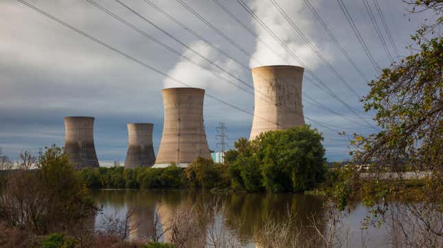 Three Mile Island nuclear power generating station in Londonderry Township, Pennsylvania.