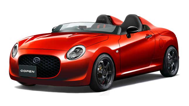 Image for article titled I&#39;m In Love With The Daihatsu Copen Spyder Ver. And I&#39;m Moving To Japan So We Can Be Together