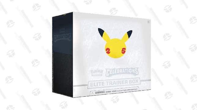 Pokémon 25th Anniversary Celebrations Elite Trainer Box | $92 | Amazon