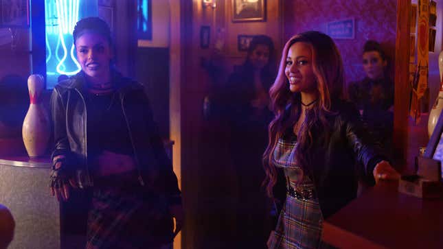 Vanessa Morgan, left, and Bernadette Beck in Riverdale (2017-present)