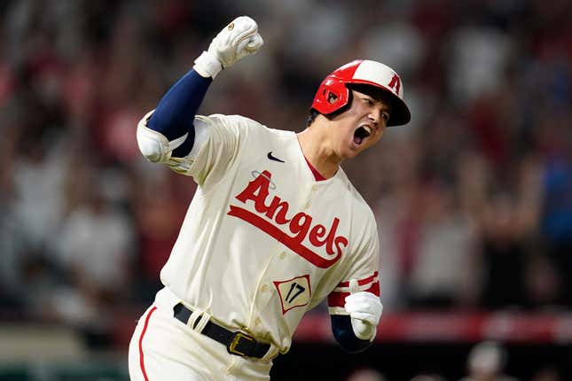 Shohei Ohtani, your 2023 American League MVP. 