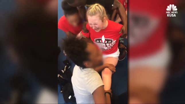 Videos Show High School Cheerleaders Screaming In Pain While Forced Into Splits
