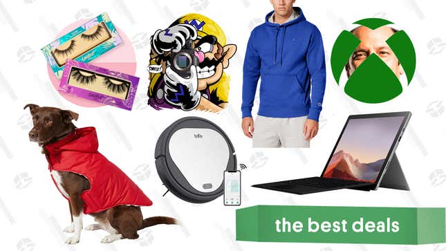 Image for article titled Friday&#39;s Best Deals: Xbox Games and Gift Cards, Surface Pro 7, Champion Hoodies, Ulta Lash Products, Sony a7 III Camera, Trifo Robot Vacuum, Oculus Quest, and More