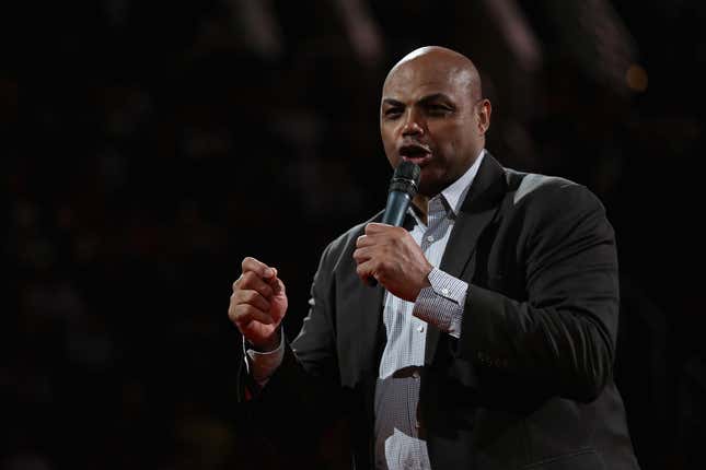 Image for article titled Would Charles Barkley Just STFU Already?