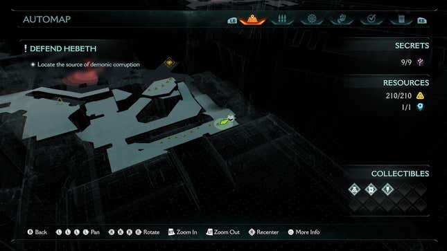 A screenshot of a map shows the location of a collectible.