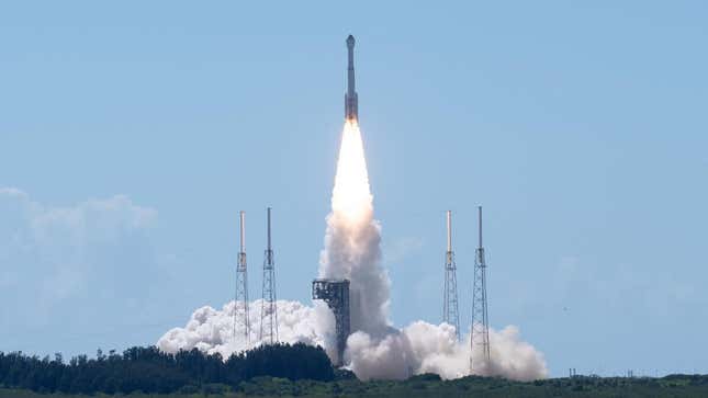 Boeing'in Starliner kapsülü, 5 Haziran'da Atlas V roketinin üzerinde fırlatıldı.