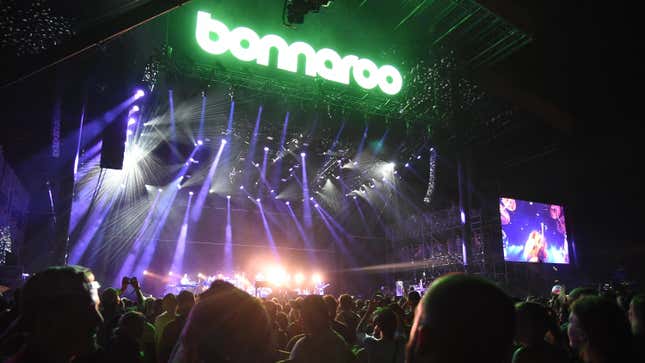 The Bonnaroo music festival in 2015.
