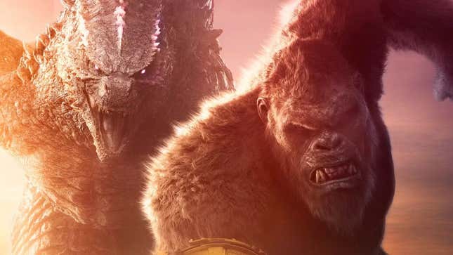 Godzilla und King Kong in Godzilla x Kong: Das neue Imperium.