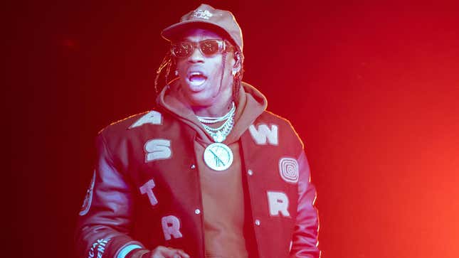 Travis Scott performs during the Astroworld Festival at NRG Stadium on November 9, 2019, in Houston, Texas. 