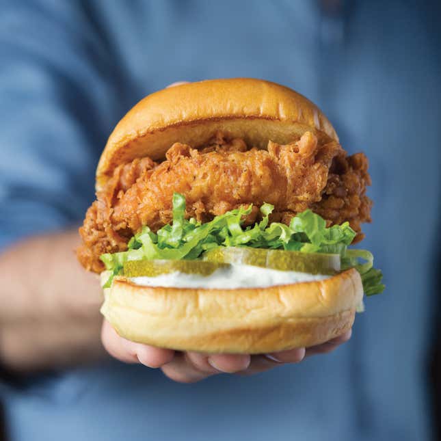 Shake Shack’s ChickenShack sandwich