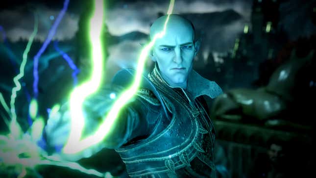 Solas performing his ritual.