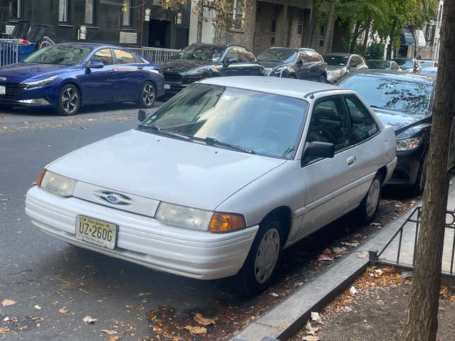 Cars on the streets of New York.