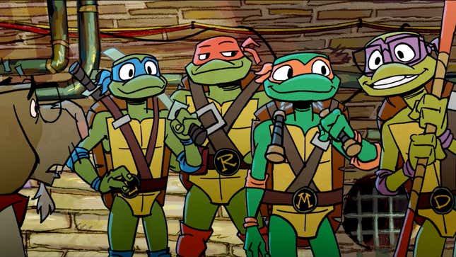 Image for article titled Mutant Mayhem&#39;s Teenage Mutant Ninja Turtles Are Back in First Look at New Series