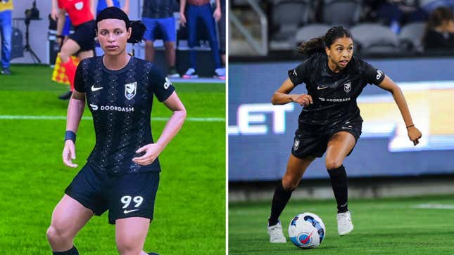 Why FIFA 23 female player avatars have come under fire from women