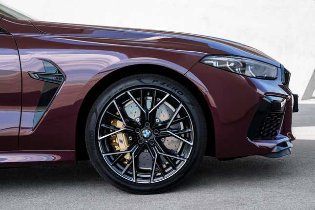 Image for article titled Just Look How Purple This 600 HP BMW M8 Gran Coupe Is