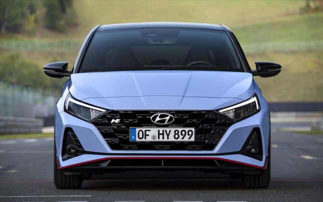 Image for article titled 2021 Hyundai i20N