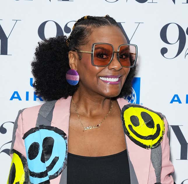 Tabitha Brown attends “Tabitha Brown In Conversation With Kalen Allen” at 92NY on January 31, 2024 in New York City.