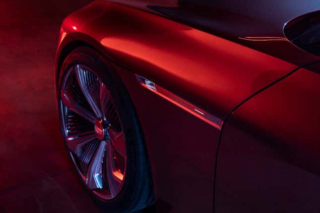 Image for article titled The Cadillac Celestiq Concept Has a Ridiculously Opulent Dash-to-Axle