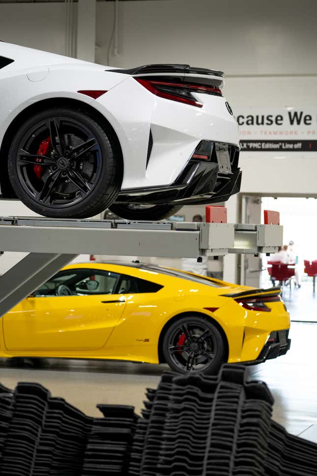 Image for article titled Sights From Acura&#39;s Performance Manufacturing Center