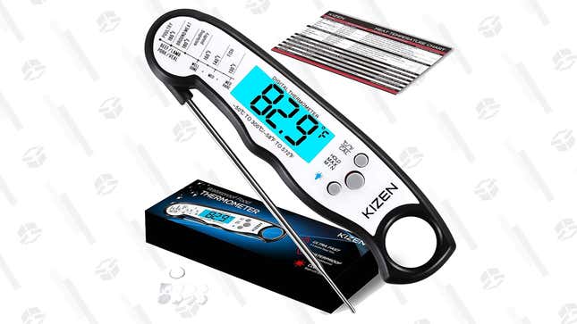 Image for article titled You Have One Day To Save 53% On a Kizen Digital Meat Thermometer