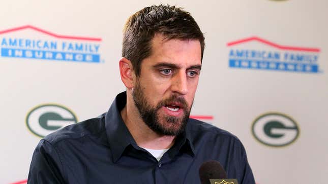 Image for article titled ‘It’s Him Or Me,’ Says Unhinged Aaron Rodgers Demanding Packers Fire Team Custodian