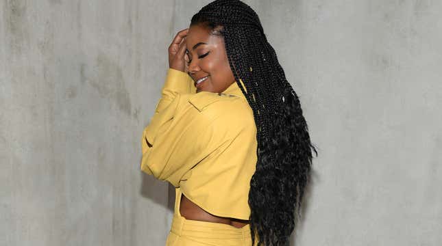 Gabrielle Union attends the Lanvin Menswear Fall/Winter 2020-2021 show on January 19, 2020, in Paris, France.