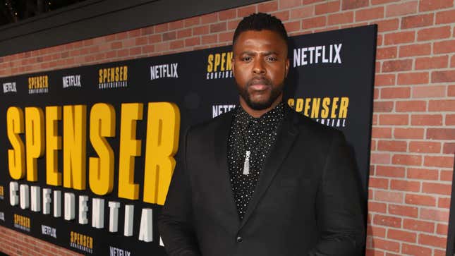 Winston Duke attends the Netflix Premiere Spenser Confidential at Westwood Village Theatre on February 27, 2020 in Westwood, California.